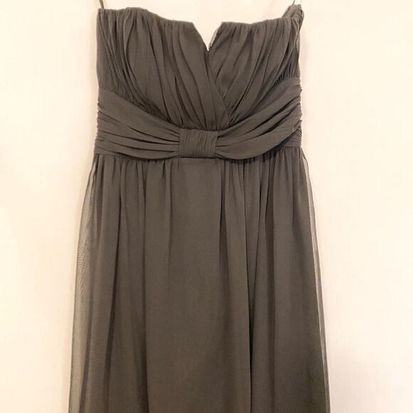White House Black Market Black Semi-formal dress strapless. Size 4 - Picture 8 of 8